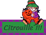 Gifs Halloween citrouille